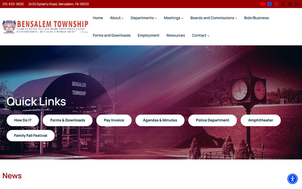 Bensalem property tax records - Bensalem Township government