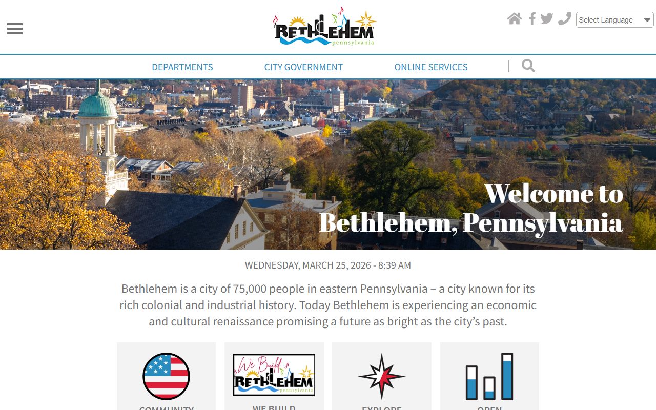Bethlehem property tax records - City of Bethlehem official website