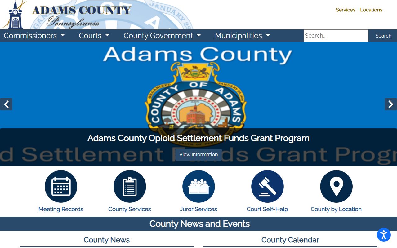 Adams County property tax records - Assessment Office