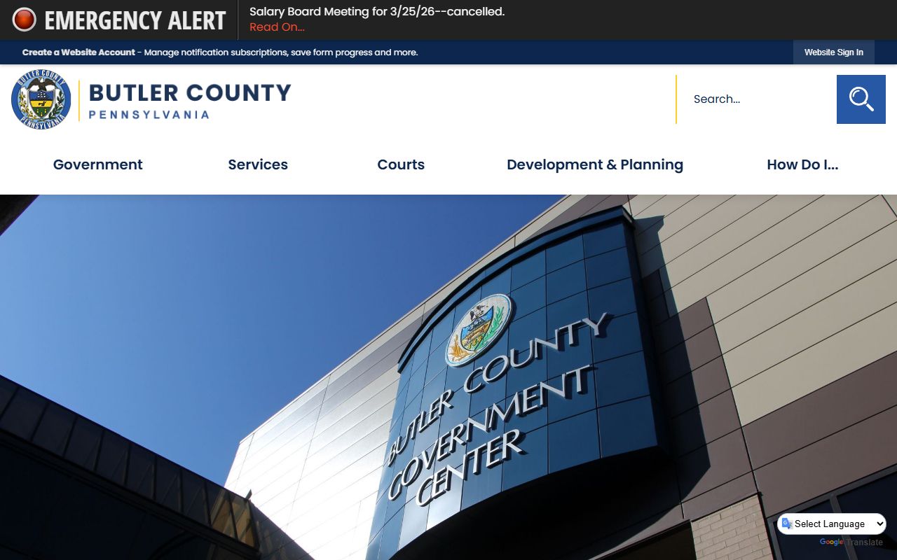 Butler County property tax records - Tax Assessment Office