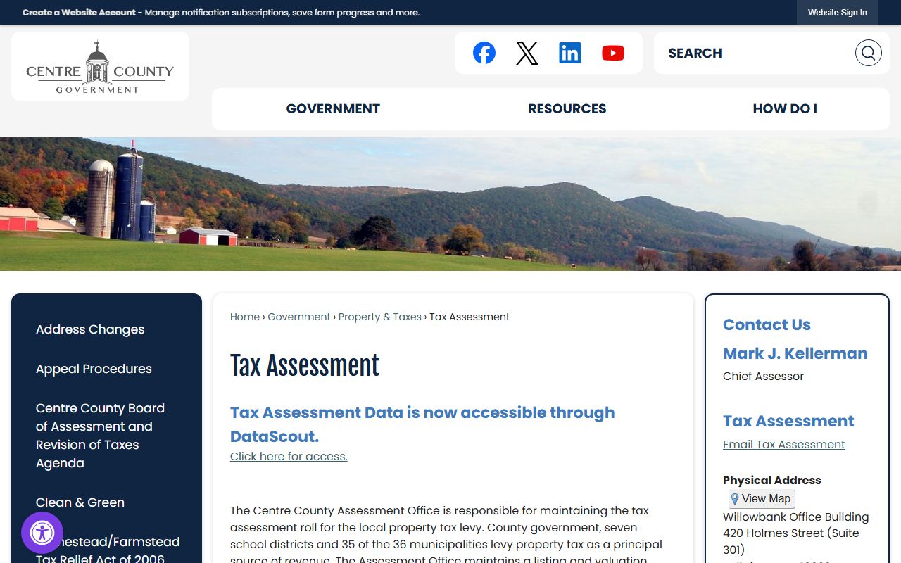 Blair County property tax records - Pennsylvania county assessment office